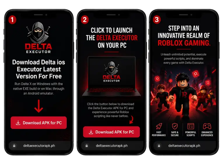 launch delta executor on pc